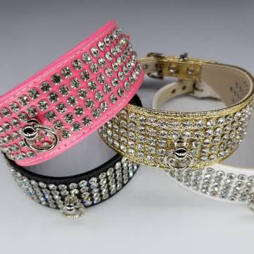 5-Row Rhinestone Collar